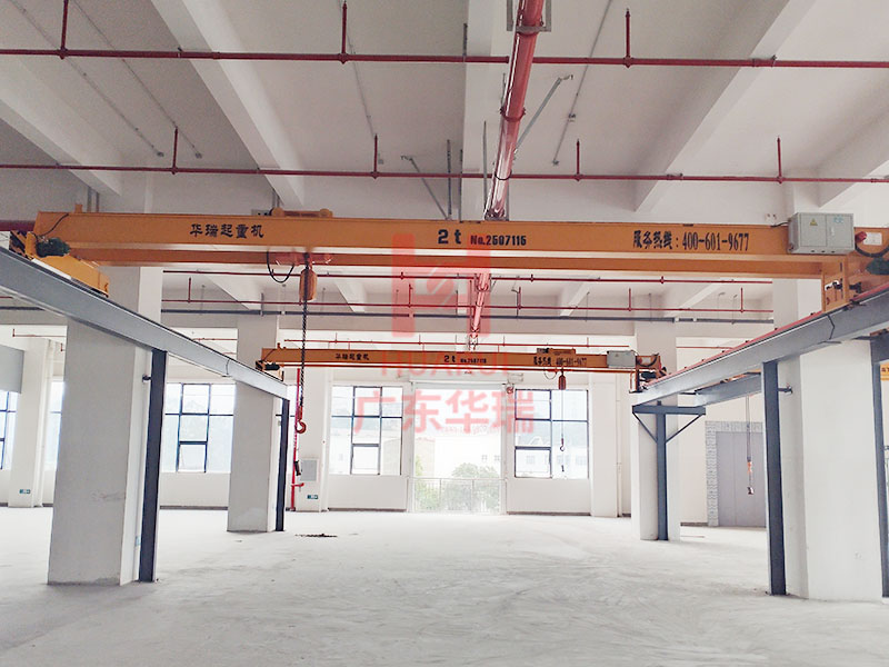 The LH2T double-girder crane of Dongguan Yuqiu Electronics Co., Ltd. has been accepted as qualified